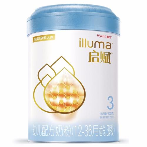 【包邮直发】Wyeth惠氏启赋幼儿配方奶粉3段900g*1罐