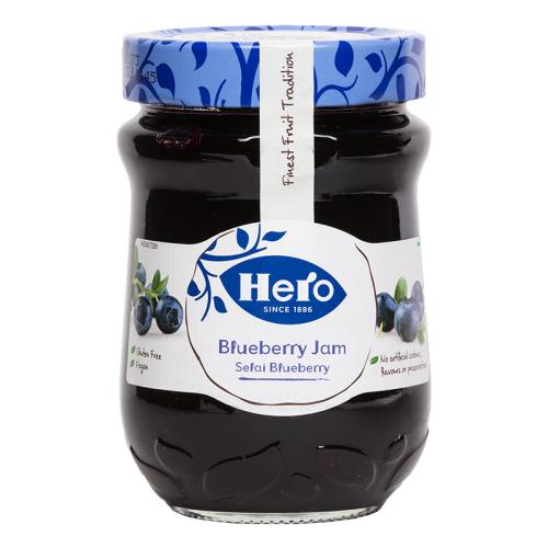 HERO英雄蓝莓果酱340g 新老包装随机发货