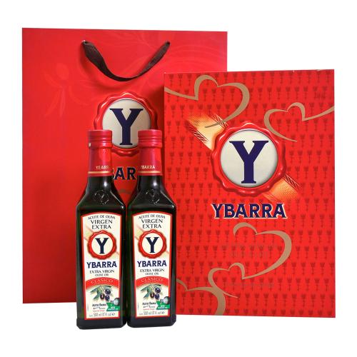 【中粮】YBARRA CLASICO经典系列特级初榨橄榄油礼盒500ml*2
